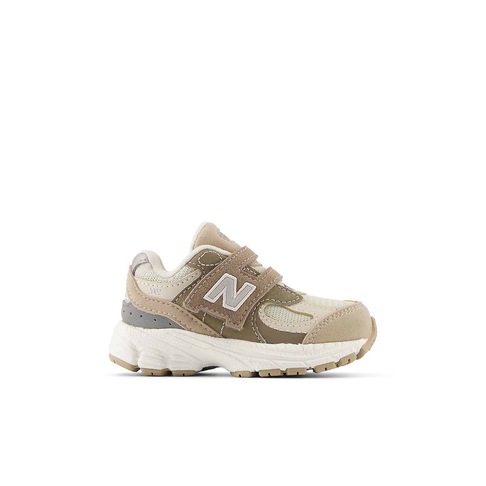 (TD) New Balance 2002R Hook & Loop 'Timberwolf Mushroom' IV2002SI