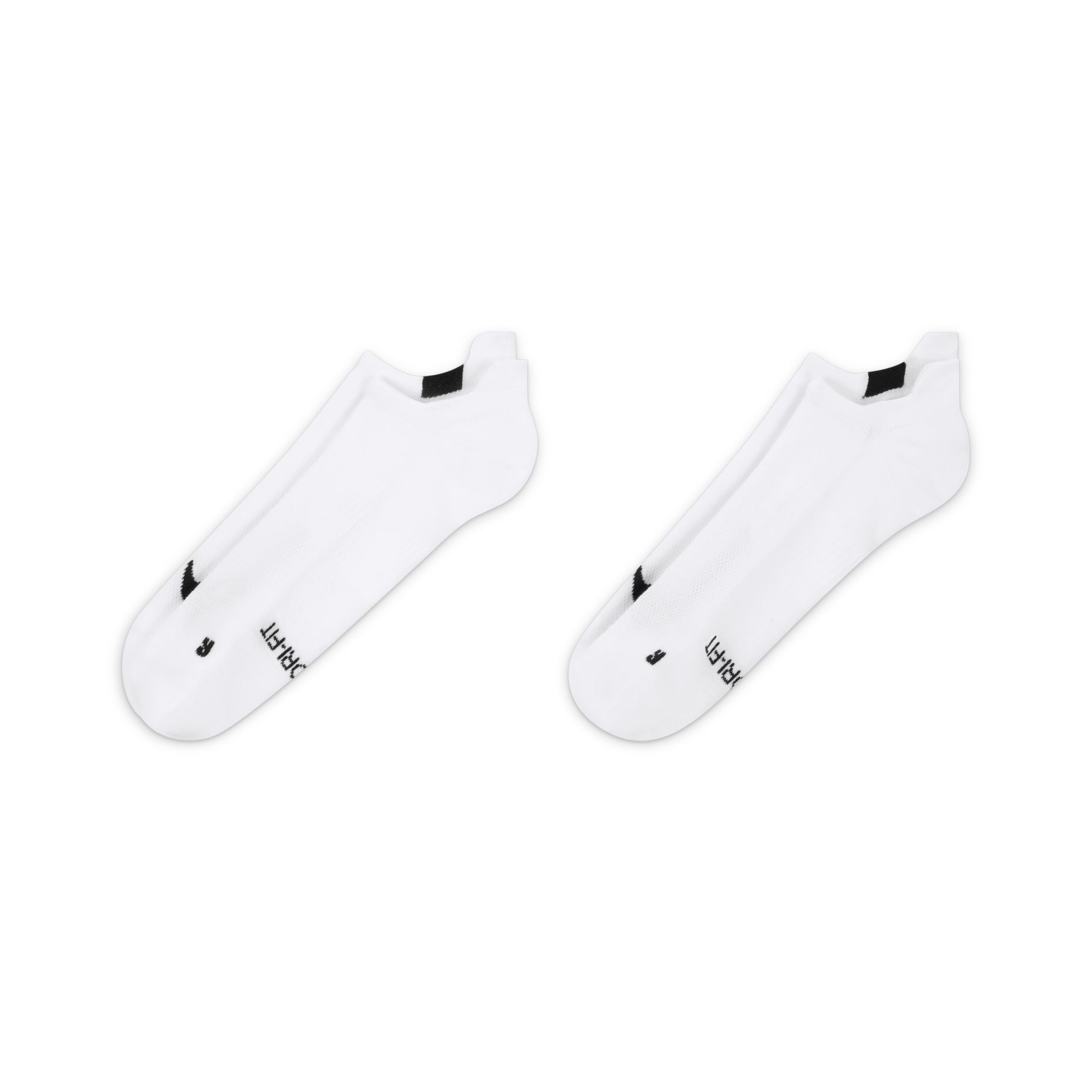 Nike Casual Sports Breathable Running Socks 2 Pairs White SX7554-100