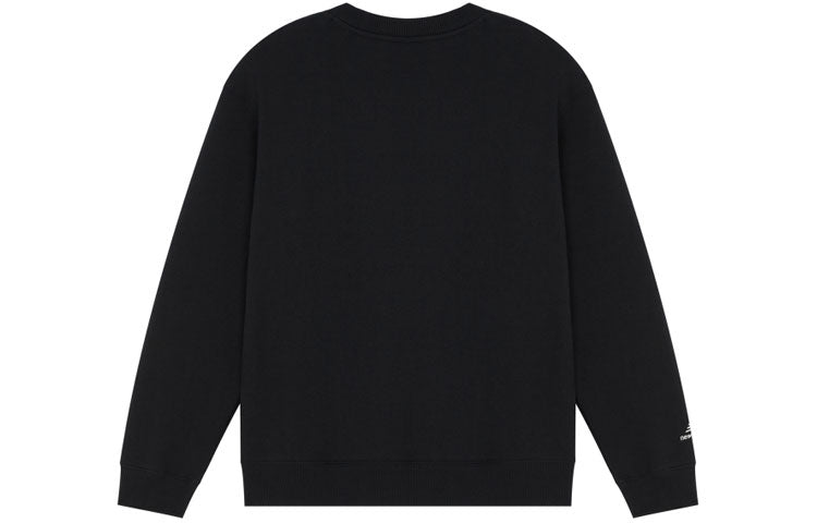 (WMNS) New Balance CNY Series 3D Pocket Sports Round Neck Pullover Black Hoodie AWT21312-BK
