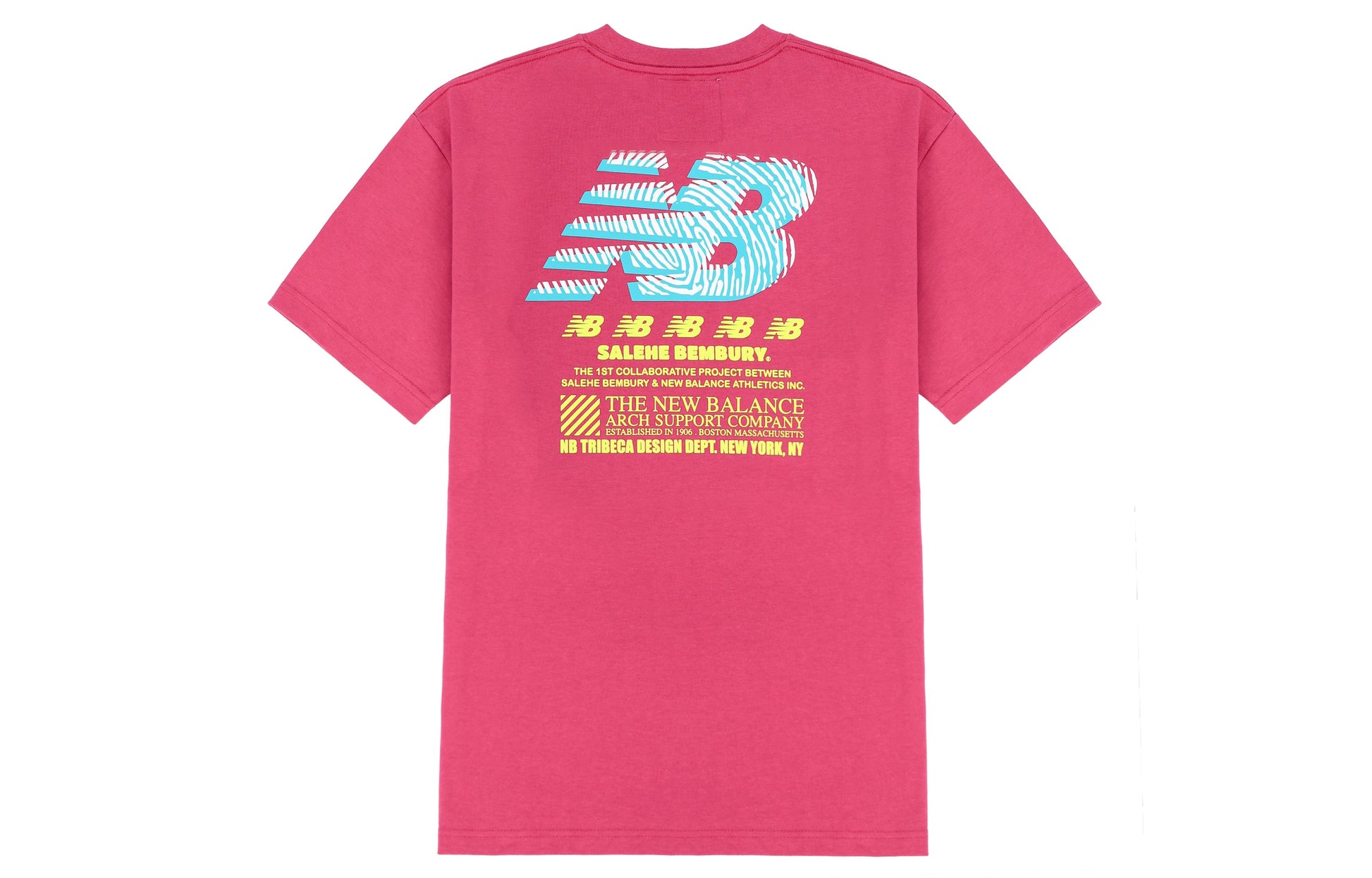 New Balance x Salehe Bembury Unisex Printing Logo Red MT11563-JJL