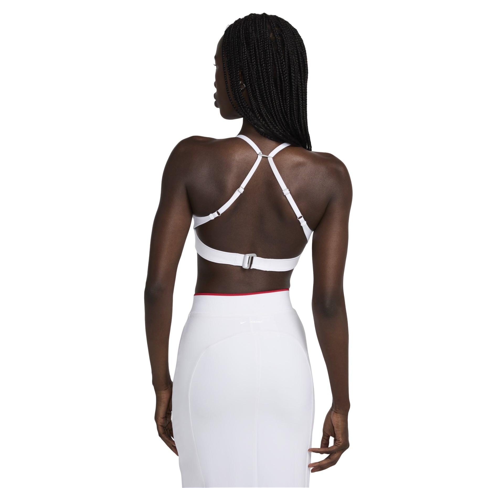 (WMNS) Nike x Jacquemus Sports Bra Asia Sizing 'White' FV5679-100
