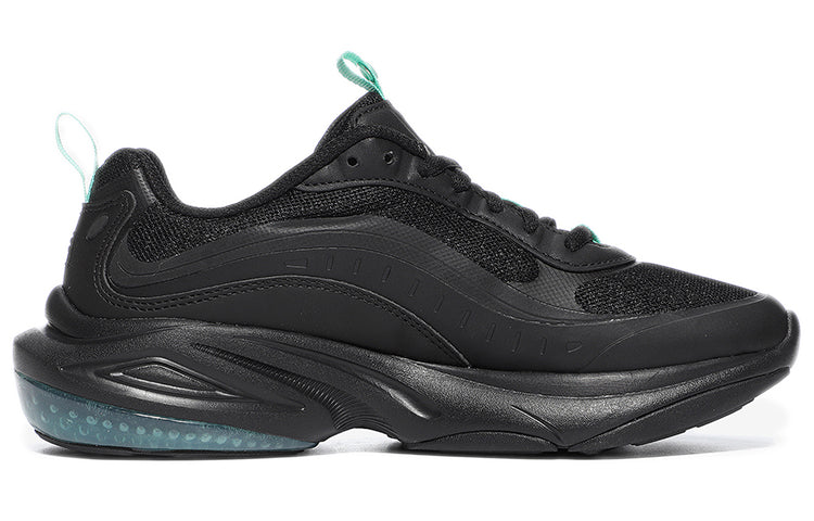 FILA Unisex Low-Top Running Shoes Black/Green 1RM01674D_001