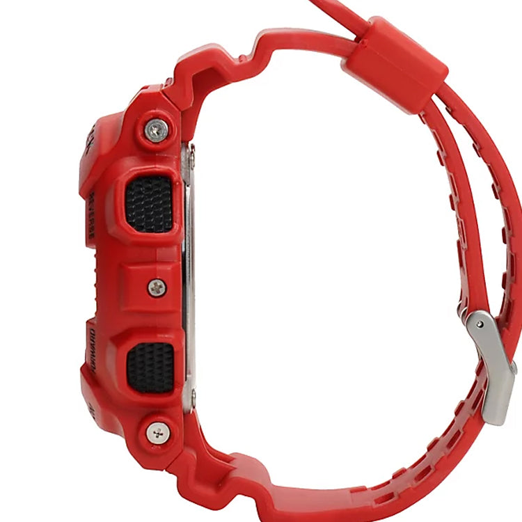 CASIO G-Shock Analog-Digital 'Red' GA-100C-4A
