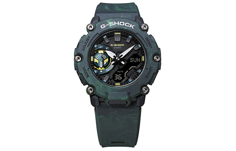 CASIO G-Shock Analog-Digital 'Green' GA-2200MFR-3AJF