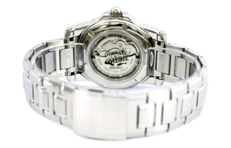 Men's SEIKO Premier Series Casual Mechanical waterproof Black SSA215J1