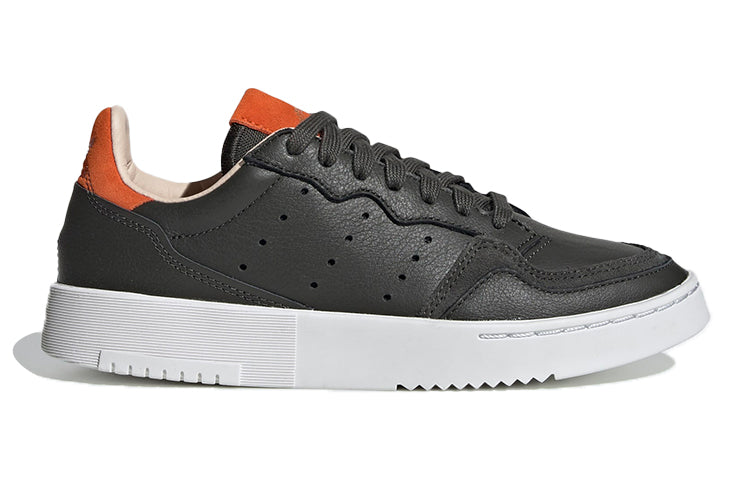 (GS) adidas originals Super Court J 'Dark Green Orange' EF9204