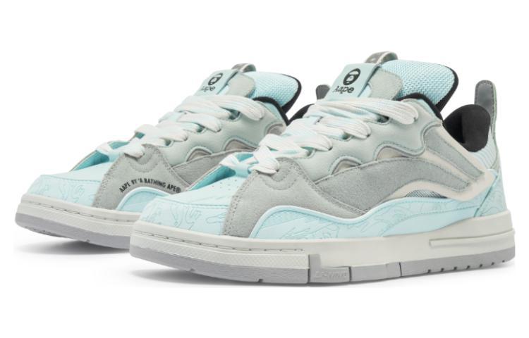 (WMNS) Li-Ning Superwave Golden x AAPE 10th Anniversary 'Blue Grey' AECS088-6
