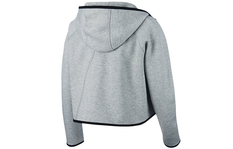 (WMNS) Nike Sportswear Tech Fleece Casual Sports Zipper Jacket Gray BV3397-063