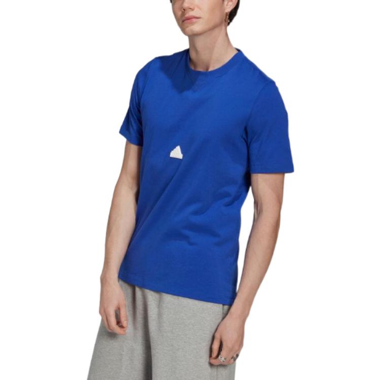 adidas Classic Tee 'Semi Lucid Blue' HN1964