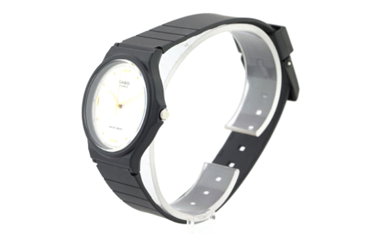 CASIO Quartz Waterproof Unisex Mens Black Analog MQ-76-7A1LDF