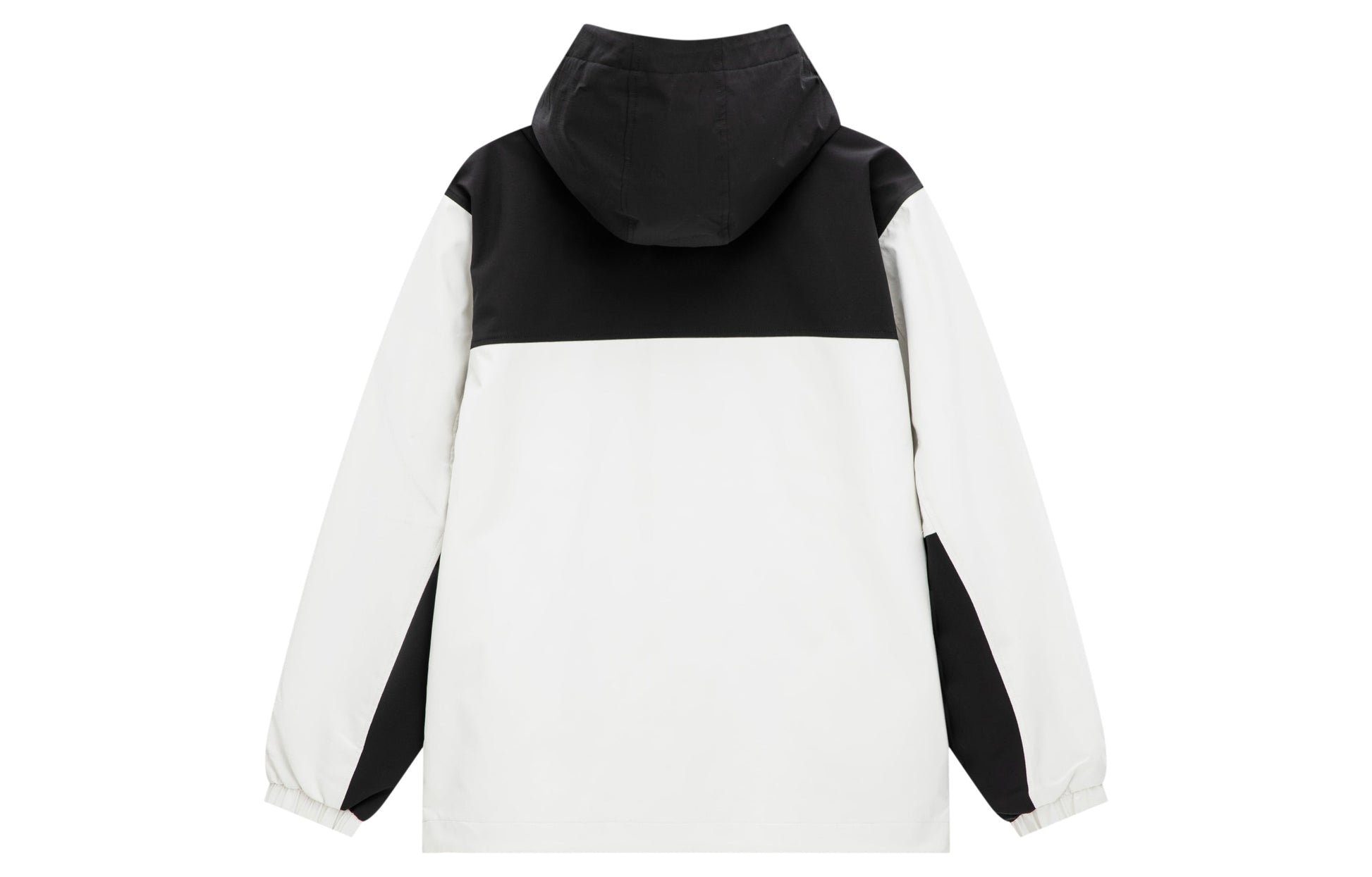 New Balance Logo Urban Remix Woven Jacket Asia Sizing 'White Black' AMJ33359-CIC
