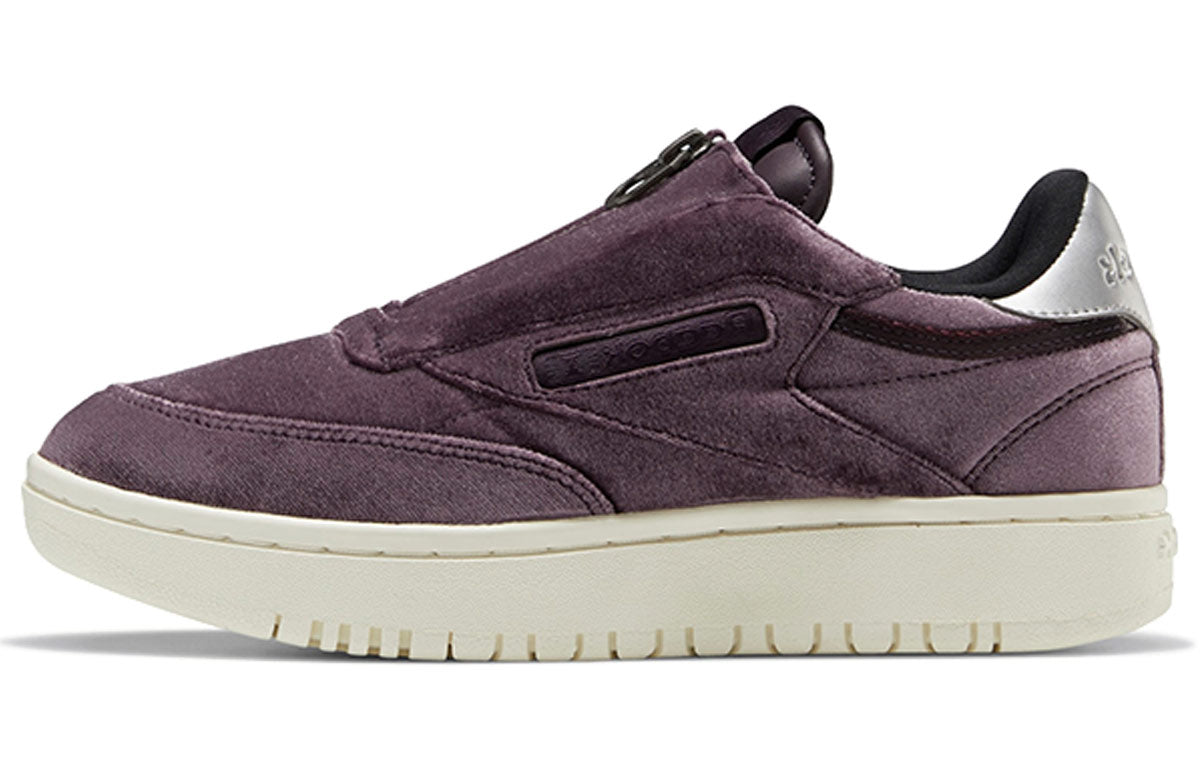 (WMNS) Reebok Club C Double Zip 'Grey Purple' FW1264