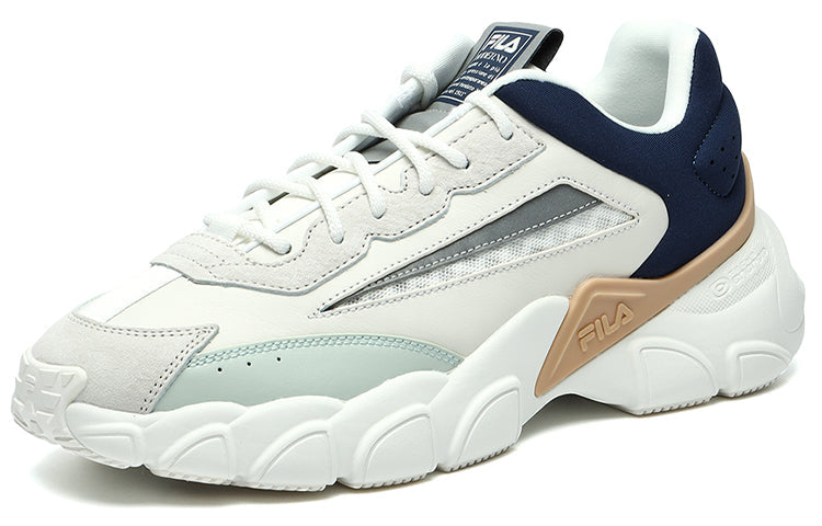 FILA Fashion Sneakers Low-Top Running Shoes White/Blue F12M134144FBI