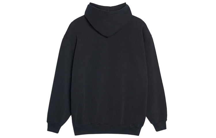 (WMNS) Balenciaga BB Logo Printing Hooded Black 641529TJV771000