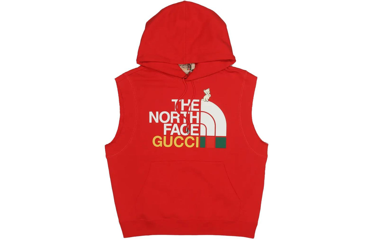 Gucci x The North Face Sleeveless Sweatshirt 'Green' 663243-XJDW2-3450