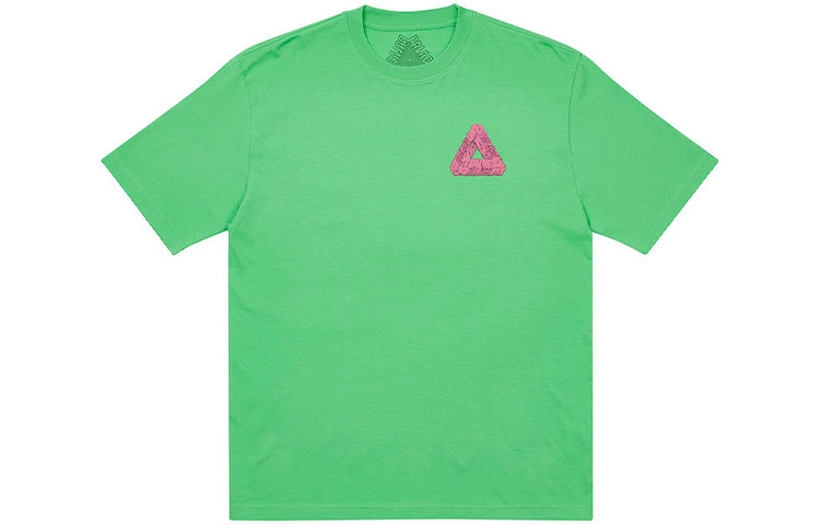 PALACE TRI-SLIME T-SHIRT Logo Pink Short Sleeve Unisex Green P20TS036