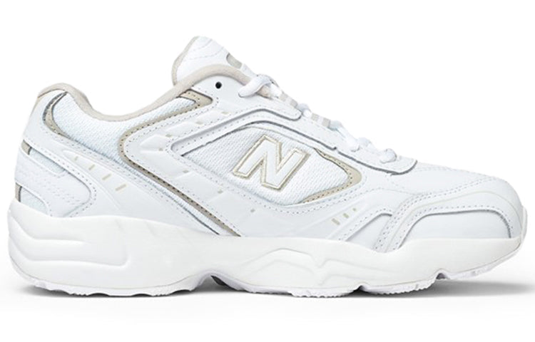 (WMNS) New Balance 452 Series White B Wide WX452SG-BW