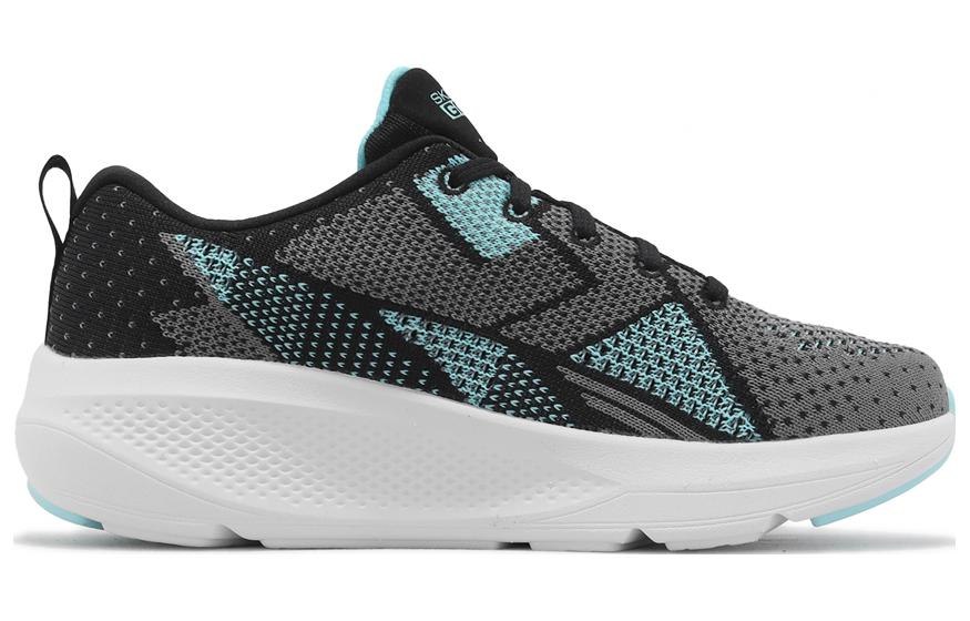 (WMNS) Skechers GO RUN Elevate Running Shoes 'Grey Black Blue' 128346-BKAQ
