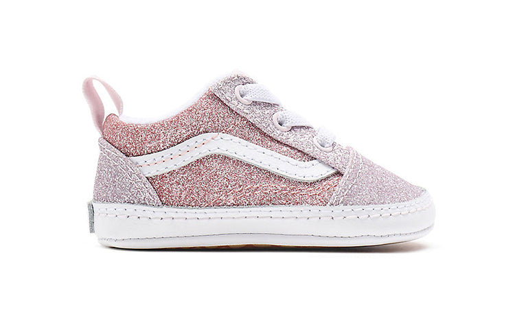 Vans Old Skool Lightweight Cozy Low Tops Casual Skateboarding Shoes Pink VN0A3U8K99B