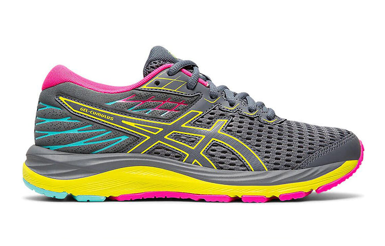 (GS) ASICS Gel-Cumulus 21 'Grey Yellow' 1014A069-020