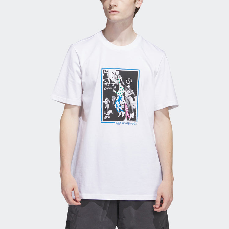 adidas Originals Graphic Shmoofoil Tee 'White' HS3047