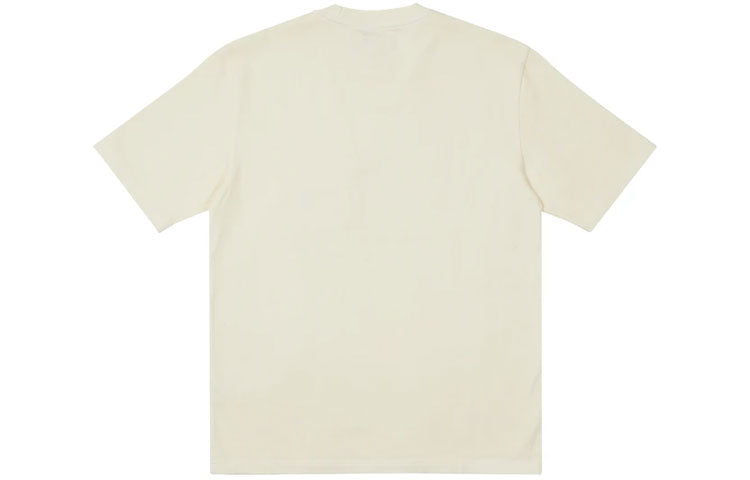 PALACE Solid Color Alphabet Short Sleeve Unisex White P20ES068