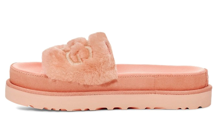(WMNS) UGG Laton Fur Slide Pink Slippers 1111236-BYPN