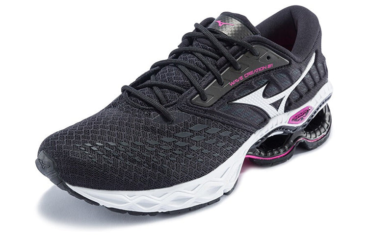 (WMNS) Mizuno Creation 21 Black/Pink J1GD200116