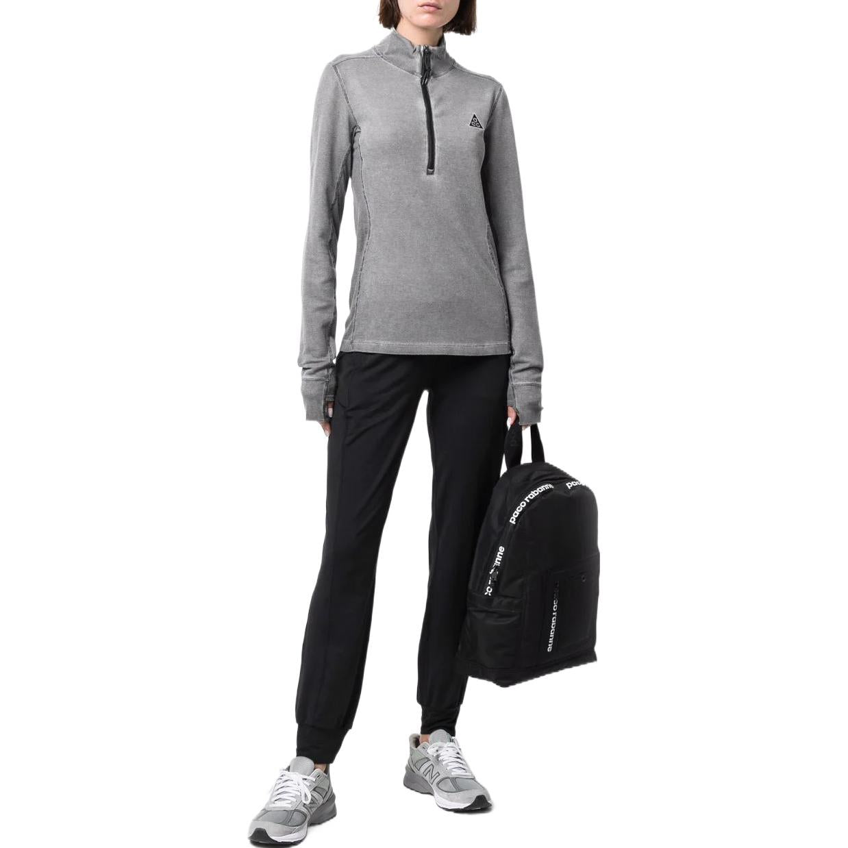 (WMNS) Nike ACG Half Zip Base Layer 'Grey' DH3095-010