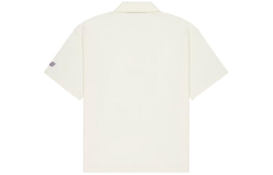 New Balance Athletics Polo Shirt Asia Sizing 'Ivory' NFE21021-IV