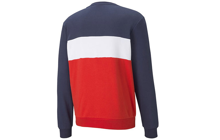 PUMA Double Down Sweatshirt 'Red White Navy' 587156-06