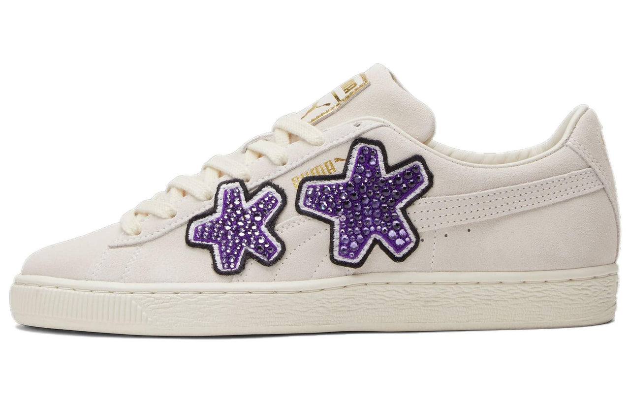 PUMA Swarovski x 100Wolves x Suede Studio 'Whisper White' 933470-01