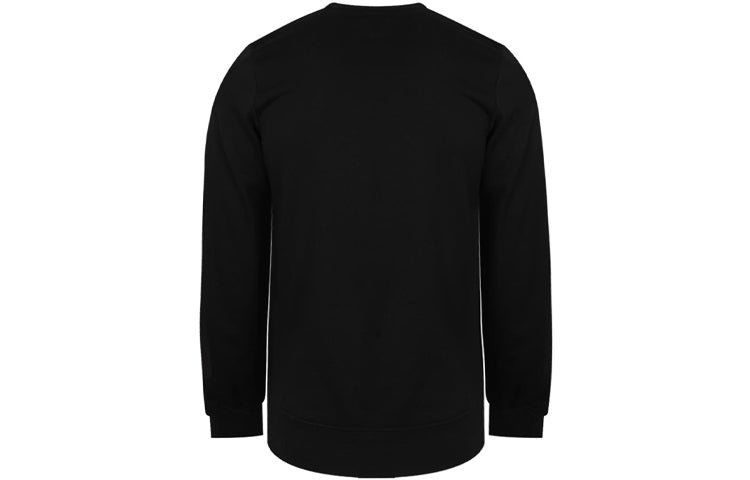 Men's adidas neo Side Alphabet Pullover Black EI4708