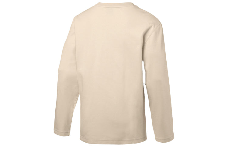 PUMA Patch Small Logo Pullover Creamy White 580170-89
