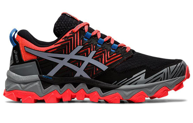 (WMNS) ASICS Gel-FujiTrabuco 8 'Black Flash Coral' 1012A574-700