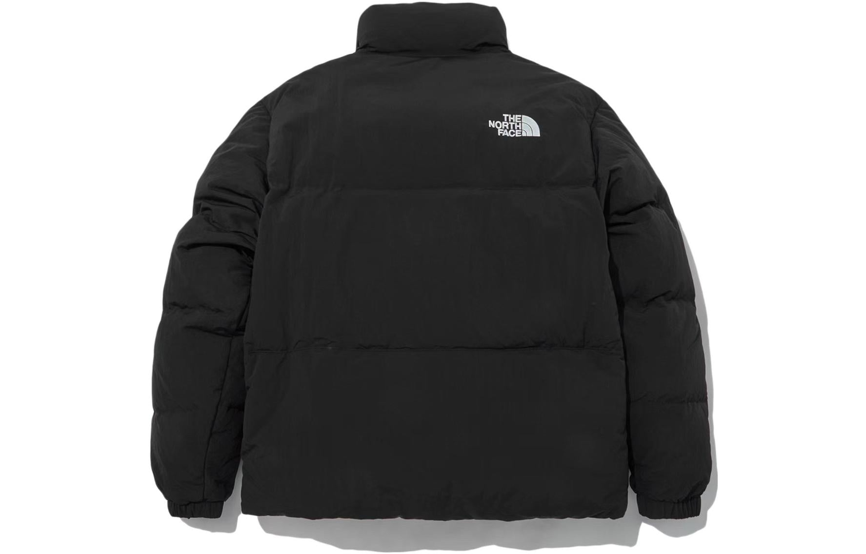 THE NORTH FACE FW22 Logo Puffer Down Jacket 'Black' NJ1DN59J