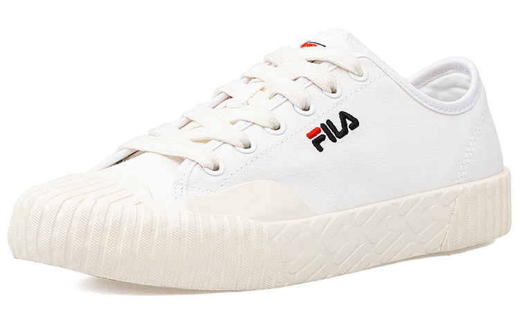 (WMNS) Fila Carve Canva Shoes White T12W024404FWT