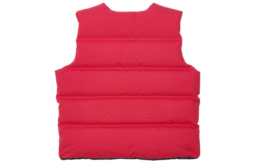 Palace Gore-tex Infinium Reverso Down Vest 'Pink Navy' P22JK106