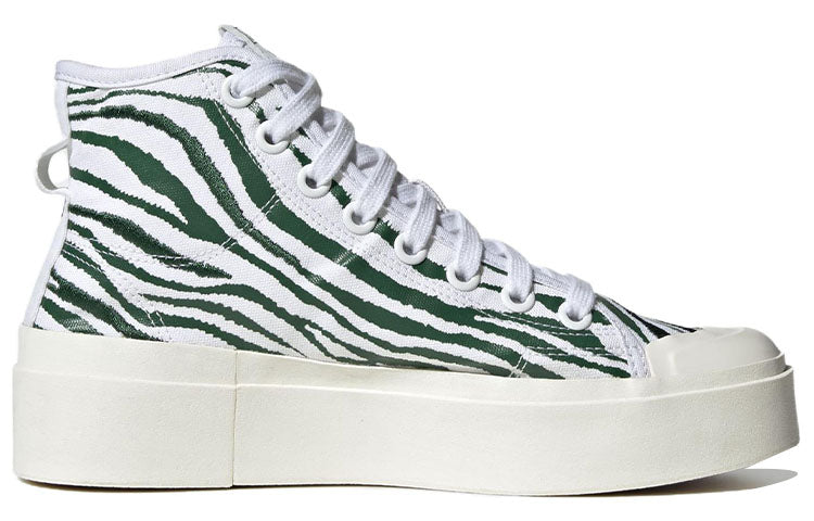 (WMNS) adidas Nizza Bongea Mid 'White Green' IG7372