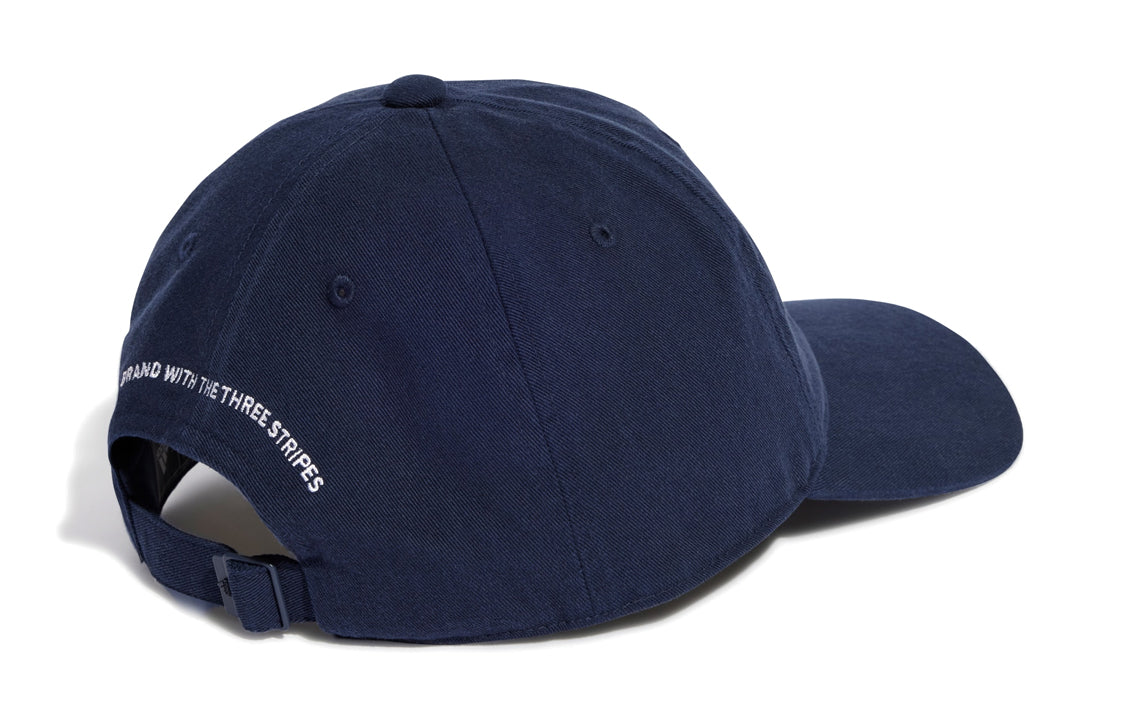 adidas Two-Colour Embroidered Logo Dad Cap 'Dark Blue' HT2036