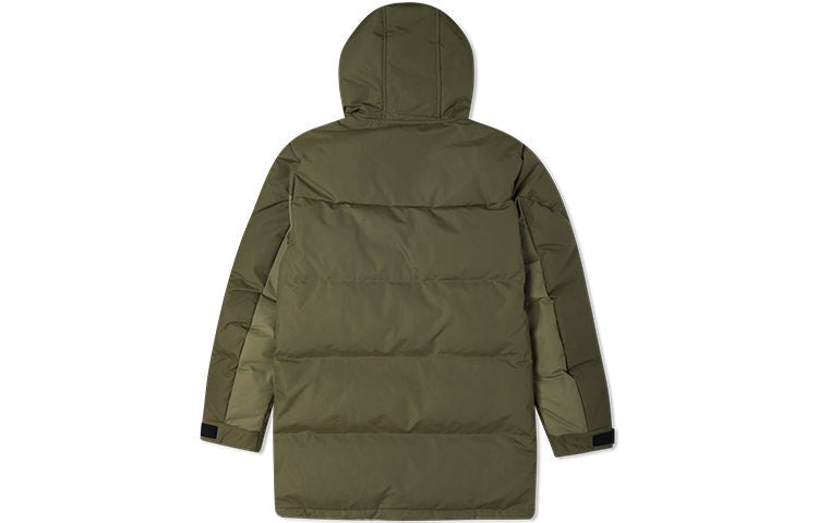 Converse Premium Mid Down Jacket Asia Sizing 'Cargo Khaki' 10021971-A02
