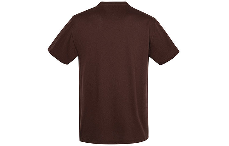 Men's Gucci Round Neck Pullover Short Sleeve Brown T-Shirt 548334-XJCKY-2191