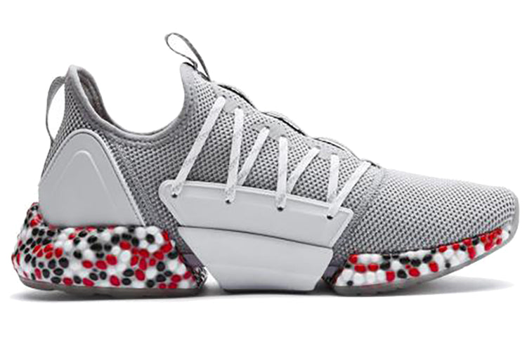 PUMA Hybrid Rocket Runner Low Top Grey/White/Red 191592-16