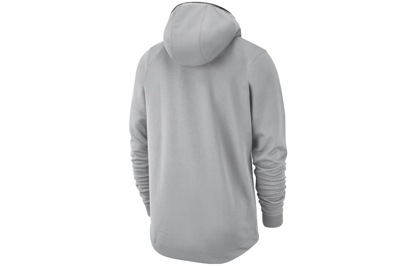 Men's Nike NBA Spurs Printing Alphabet Pullover Hooded Long Sleeves Gray AT9059-007