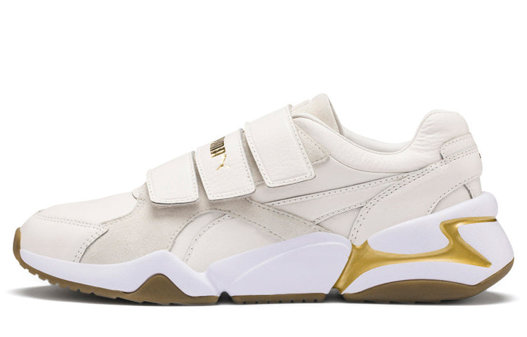 (WMNS) PUMA Nova V Leather Beige 369843-02
