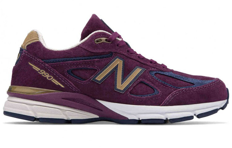(WMNS) New Balance 990v4 Made in USA 'Deep Claret' W990CP4