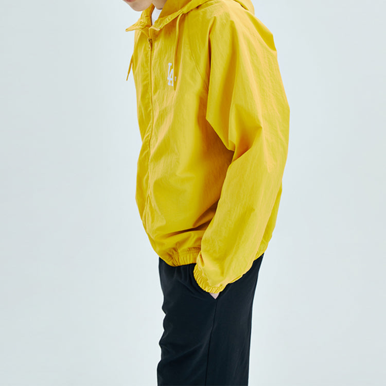 MLB Los Angeles Dodgers Loose Sports Woven Jacket Unisex Yellow 31JP21031-07Y