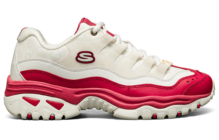 Skechers Energy Running Shoes White/Red 666130-NTRD