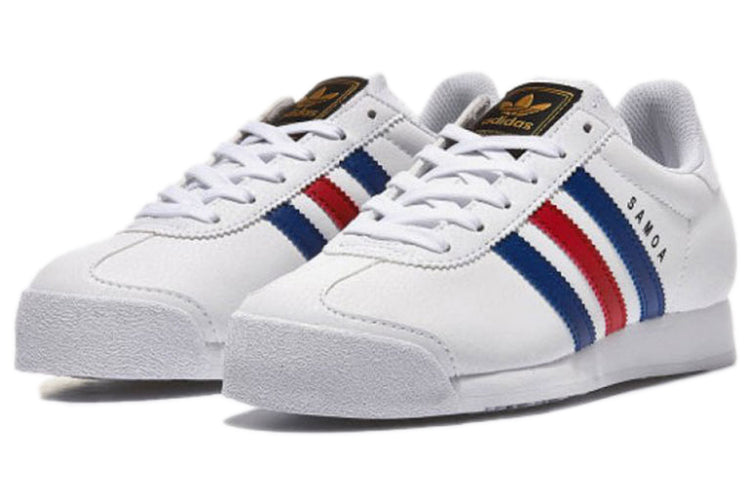 adidas originals Unisex Samoa Sneakers White/Red/Blue FW8366