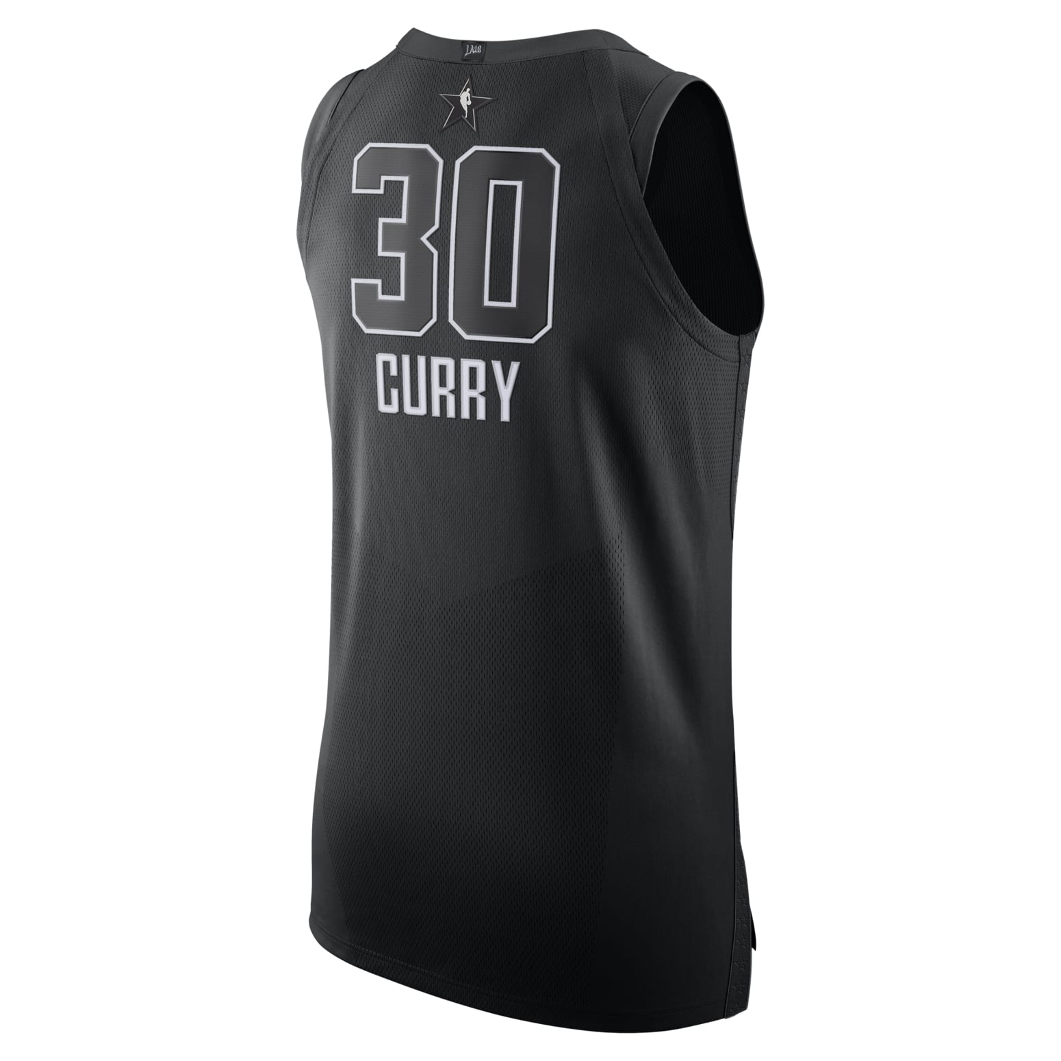 Air Jordan Stephen Curry All-Star Edition Authentic Jersey AU Black 928867-011